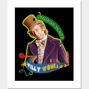 wonka thinks Posters and Art